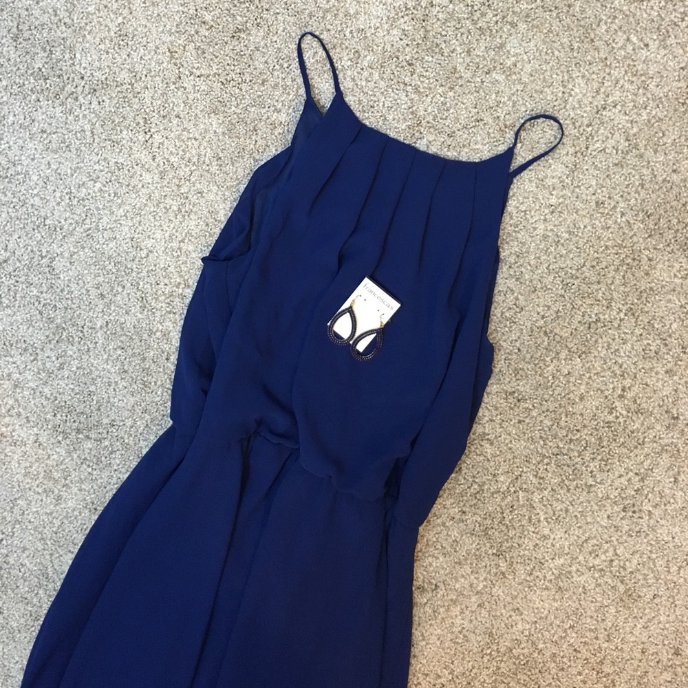 Navy blue dress from Francesca’s collection size large